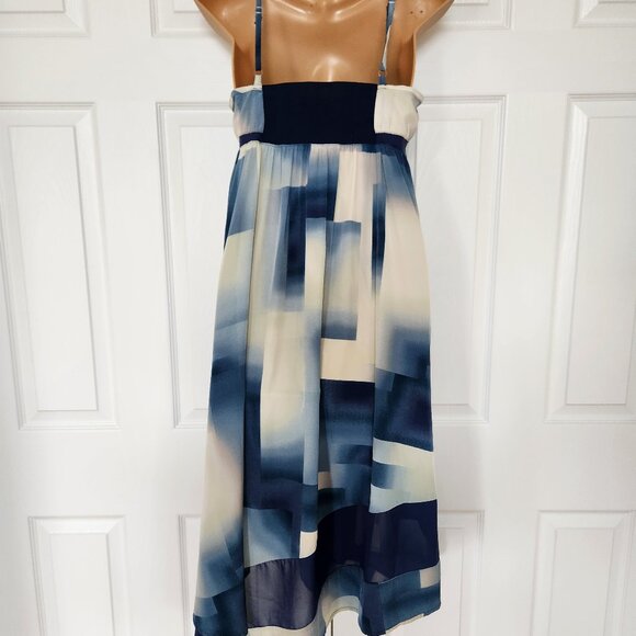 SIMPLE VERA VERA VANG SLEEVELESS SUMMER ABSTRACT GRAPHICAL DRESS SIZE S - Picture 4 of 7